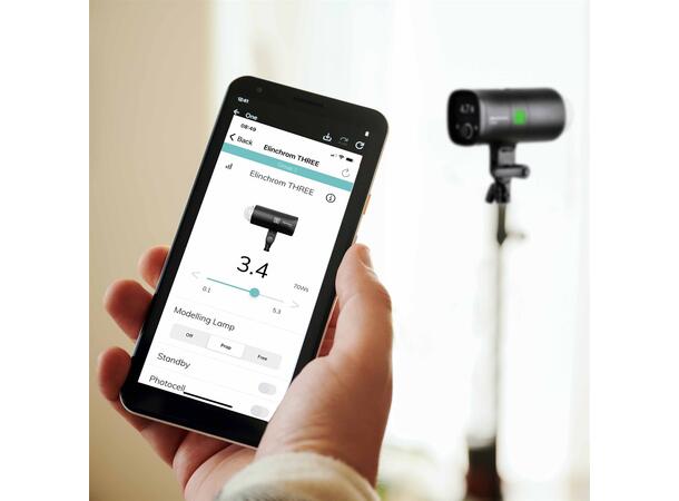 Elinchrom THREE Monolight Kit Batteridrevet studioblits. 261Ws 