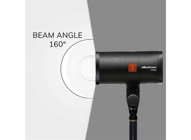 Elinchrom THREE Monolight Kit Batteridrevet studioblits. 261Ws 