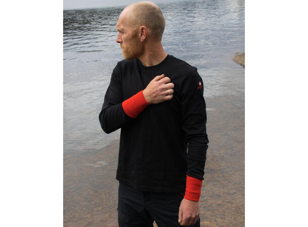 Flåttavvisende Håndleddsbånd Large Rød Beskyttelse mot Flått og Insekter 