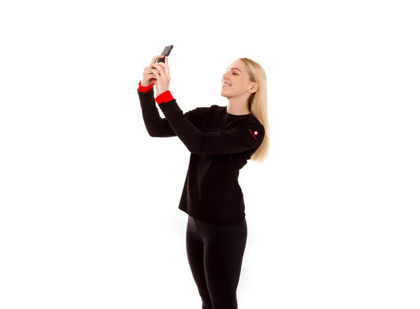 Flåttavvisende Håndleddsbånd Large Rød Beskyttelse mot Flått og Insekter 