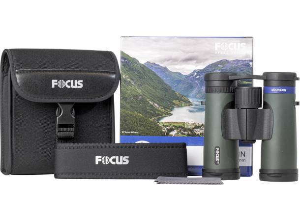 Focus Mountain 8x42 Lett, robust kikkert, suveren håndtering 