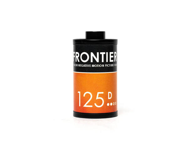 Frontier Motion Picture Film 125D 36 exp Fremkalling inkl. i pris. ECN-2-prosess