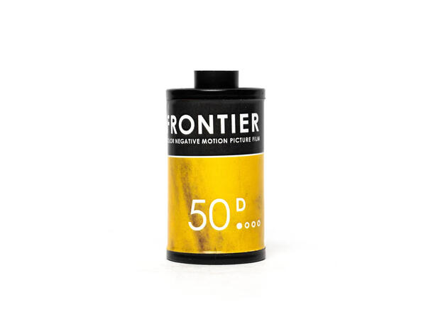 Frontier Motion Picture Film 50D 135-36 Fremkalling inkl. i pris. ECN-2-prosess 