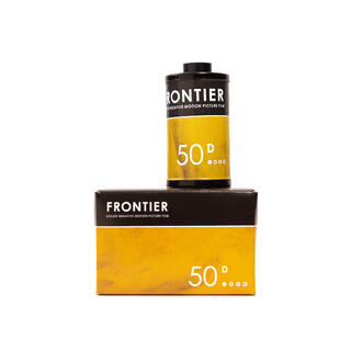 Frontier Motion Picture Film 50D 135-36 Fremkalling inkl. i pris. ECN-2-prosess