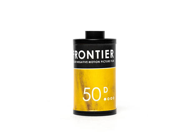 Frontier Motion Picture Film 50D 36 exp Fremkalling inkl. i pris. ECN-2-prosess