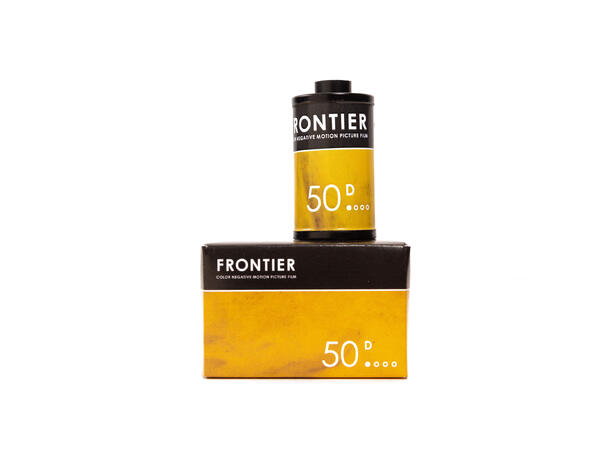 Frontier Motion Picture Film 50D 36 exp Fremkalling inkl. i pris. ECN-2-prosess