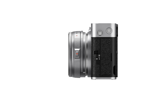 Fujifilm X-E5 Kit med XF 23mm f/2.8 Sølv 40MP, 6K, F-Log2 