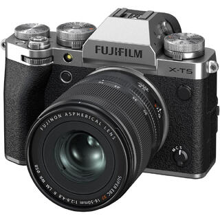 Fujifilm X-T5 Kit med 16-50/2.8-4.8 Sølv Værtettet, IBIS, 6K, 40Mp