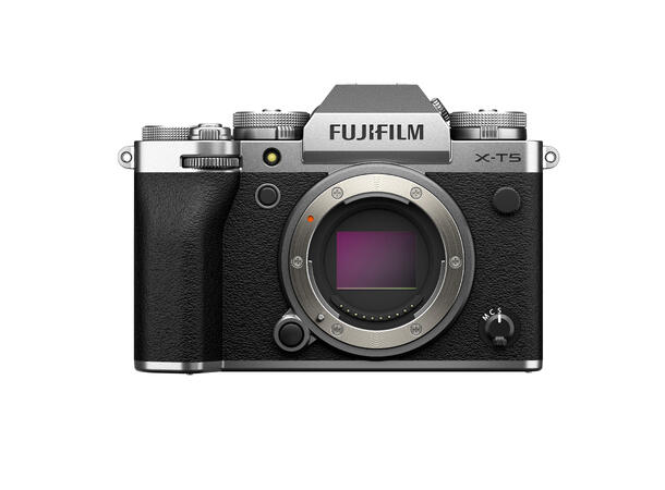 Fujifilm X-T5 Kit med 16-50/2.8-4.8 Sølv Værtettet, IBIS, 6K, 40Mp 