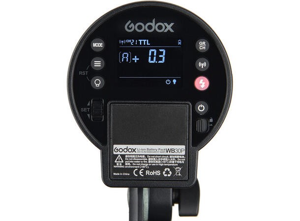 Godox AD300 PRO TTL Outdoor Flash KIT 300Ws , Bicolorinnstillingslys 3-6000K