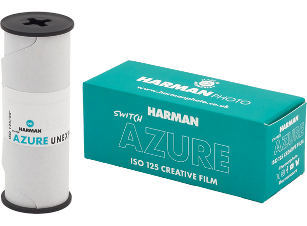 Harman Switch Azure ISO 125 120 Eksperimentell 120-film, 125 ASA, C-41 