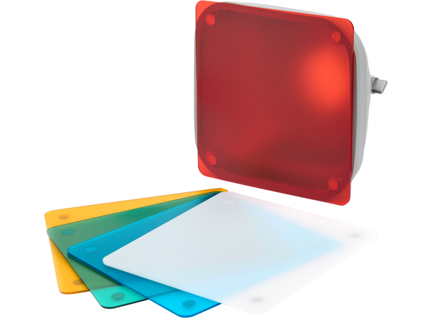 Hobolite Mini softboks og fargefilter Brettbar softboks med fargefilter.