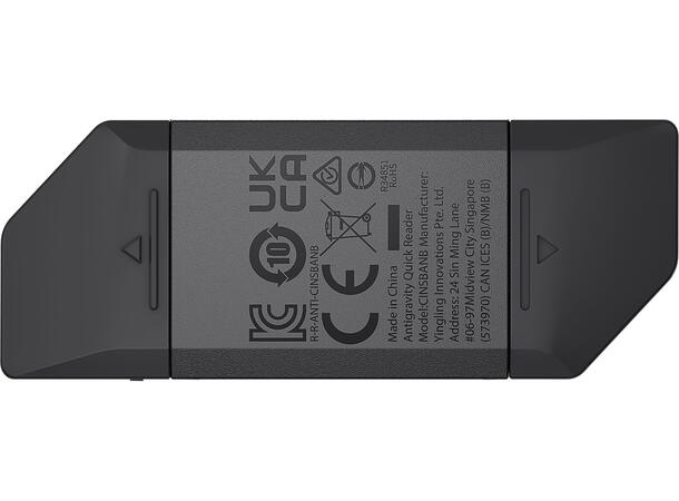 Insta360 Antigravity Quick Reader Kortleser med USB-C og Lightning 