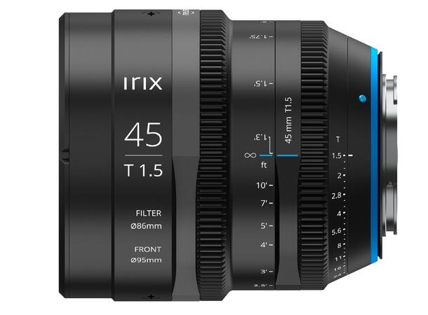 Irix Cine 45mm T1.5 for L-mount Ultra 8K Ready, Værtettet