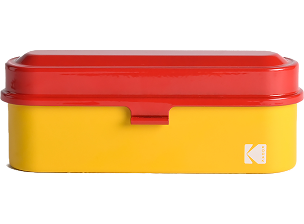 Kodak Film Case 135 Small Rød/gul Smart oppbevaring av filmruller 