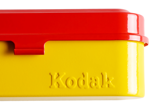 Kodak Film Case 135 Small Rød/gul Smart oppbevaring av filmruller