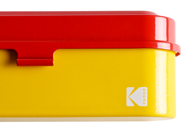 Kodak Film Case 135 Small Rød/gul Smart oppbevaring av filmruller 