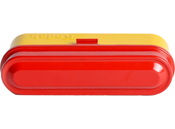Kodak Film Case 135 Small Rød/gul Smart oppbevaring av filmruller