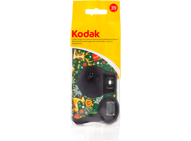 Kodak Fun Saver 800 39 exp Christmas Ed. Engangskamera med 39 eksp. og blits 