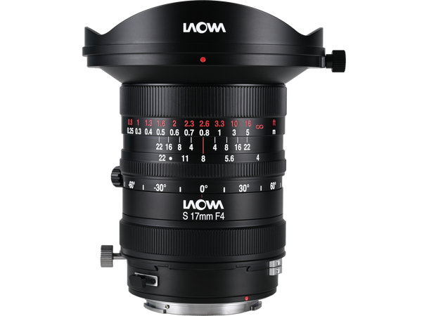 Laowa 17mm f/4 Zero-D Shift Canon RF Vidvinkel med shift-funksjon 