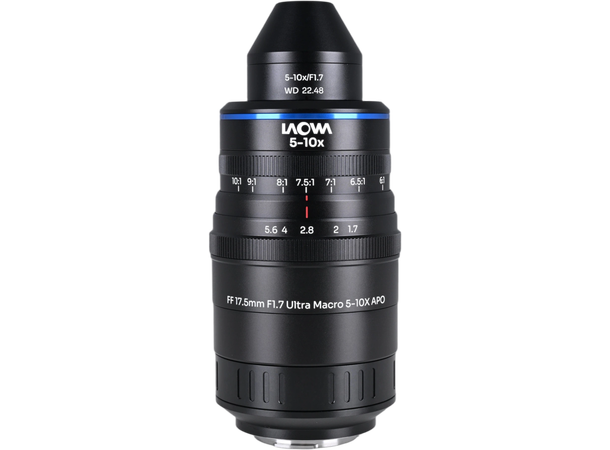 Laowa Aksen 17.5mm F/1.7 - 5-10x Ultra Makro APO, Micro Four Thirds (4/3) 