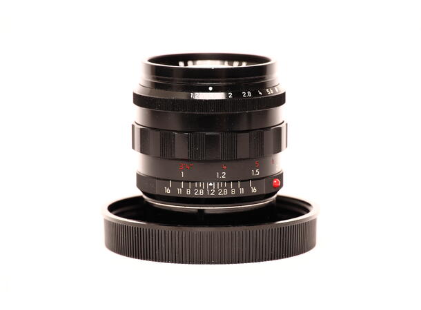Leica Noctilux-M 50mm f/1.2, BRUKT Black Paint, Se Beskrivelse 