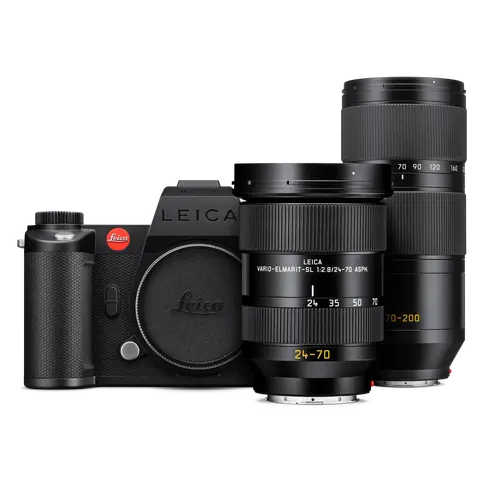 Leica SL3-S Vario Kit 24-70 + 70-200 24MP, 30 fps, 6K