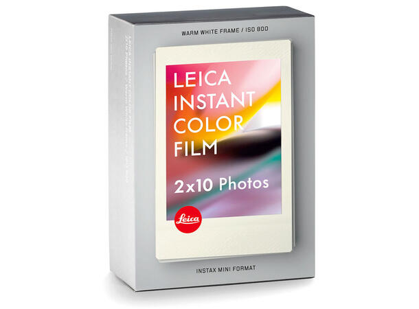 Leica SOFORT Warm White Color 2x10 Duo Film Pack (mini, 20 bilder) 