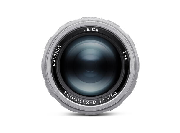 Leica Summilux-M 50mm f/1.4 Silver chrome finish. 