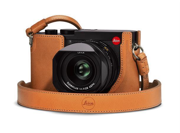 Leica kamerastropp Q3 Brun Skinnrem 