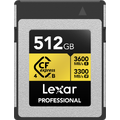 Lexar CFexpress 4.0 Pro Gold 512GB R3600/W3300