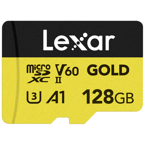 Lexar Gold microSDXC UHS-II 128 GB UHS-II/C10/A1/U3 R280/W100 (60)