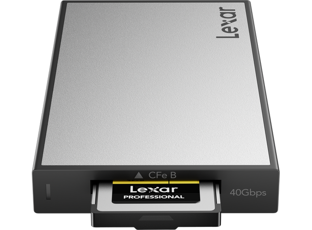 Lexar Professional Workflow CFexpress B USB4 leser som støtter CFexpress 4.0 B 