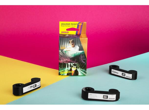 Lomography Analogue Trio Mixed Pack 110 ISO/ASA 200. 110 negativ fargefilm 