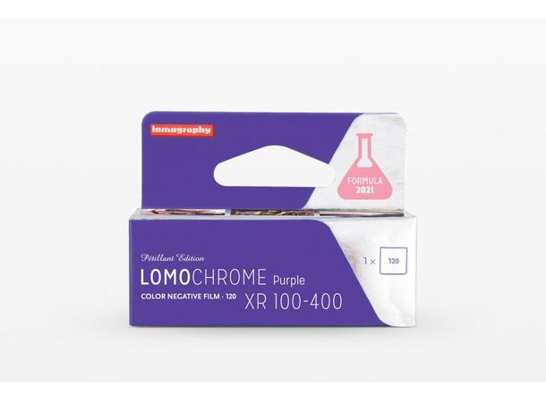 Lomography LomoChrome Purple 120 Pétillant 2021-versjon, XR 100-400 