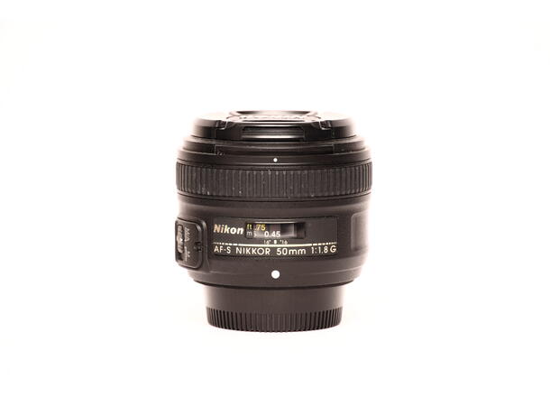 Nikon 50mm AF-S f/1.8 G BRUKT BRUKT, Se beskrivelse 