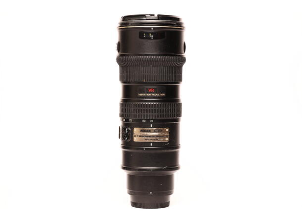 Nikon 70-200mm 1:2.8G AF-S VR BRUKT BRUKT, Se beskrivelse 