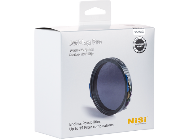 Nisi JetMag Pro 95 Landscape ND Kit Magnetisk filterpakke for 95 og 86mm 