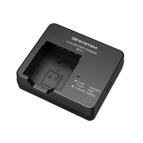 OM SYSTEM BCS-7 batterilader Lader for OM SYSTEM BLS-7