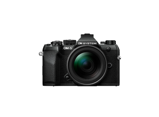 OM SYSTEM OM-5 Mark II kit, sort Sort OM SYSTEM 12-40 f/2.8 Pro II 