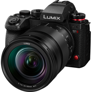 Panasonic Lumix S1II kit m/24-105 f/4 Kit med Lumix S 24-105mm f/4 Macro OIS