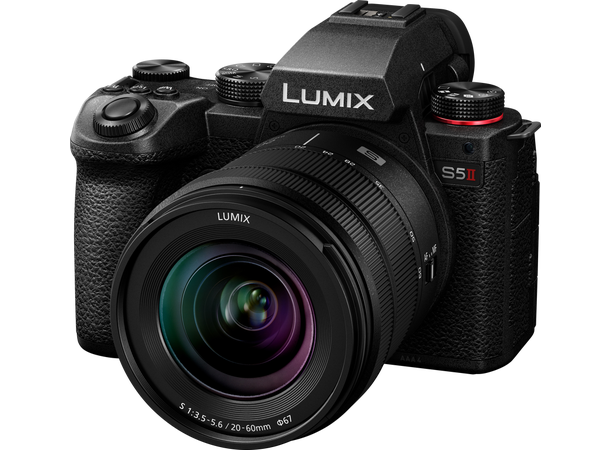 Panasonic Lumix S5II Kit Med Lumix S 20-60mm f/3.5-5.6