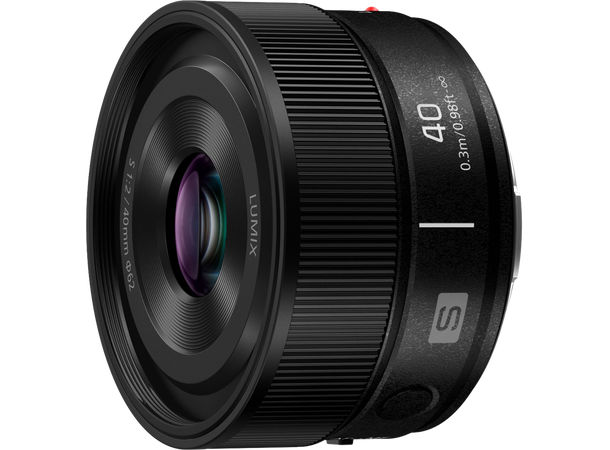 Panasonic Lumix S 40mm f/2.0 Lyssterkt kompakt objektiv 