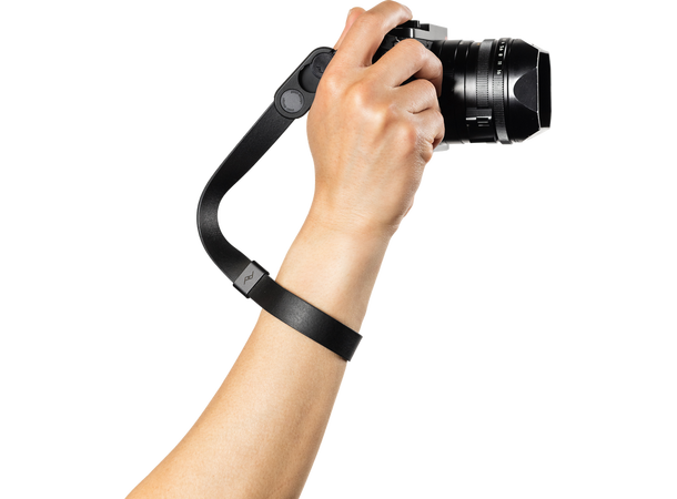 Peak Design Cuff Leather strap Sort Håndleddreim i skinn 