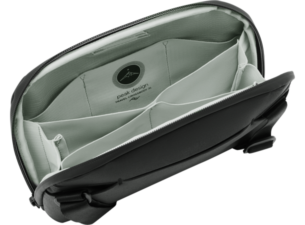 Peak Design Travel Crossbody 3L Sort Praktisk og lett skulderveske 