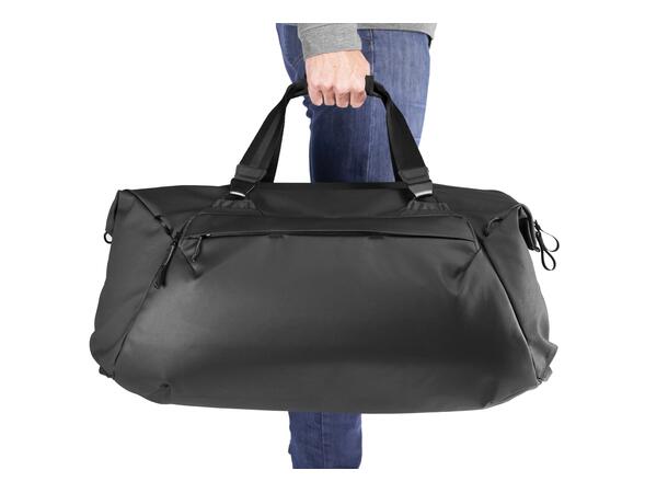 Peak Design Travel Duffel 65L Black Stor duffelbag m/ praktiske løsninger 