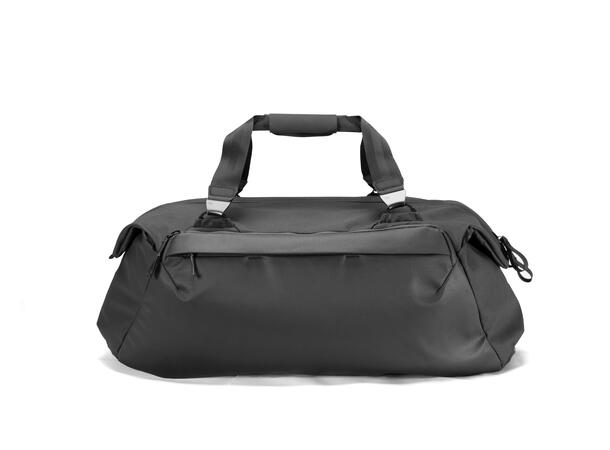 Peak Design Travel Duffel 65L Black Stor duffelbag m/ praktiske løsninger 