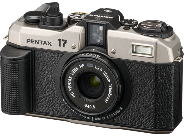 Pentax 17 Dark silver kamera Analogt halvformatkamera 