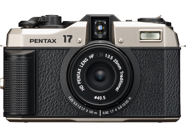 Pentax 17 Dark silver kamera Analogt halvformatkamera 