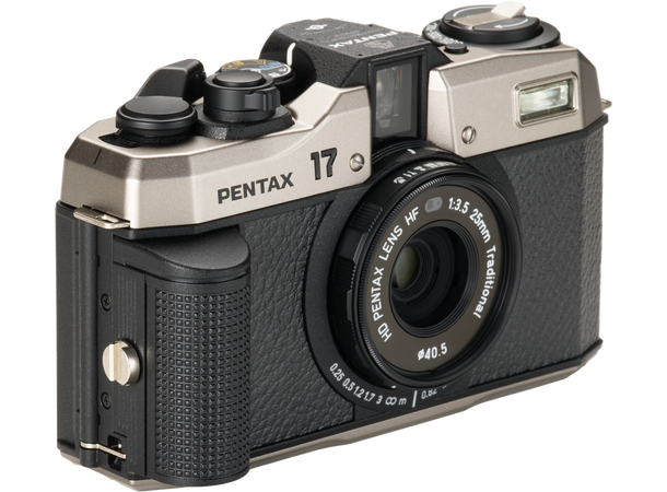 Pentax 17 Dark silver kamera Analogt halvformatkamera 